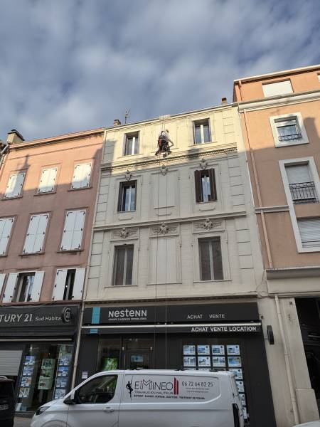 infiltration eau fissure facade batiment sainte maxime golfe saint tropez